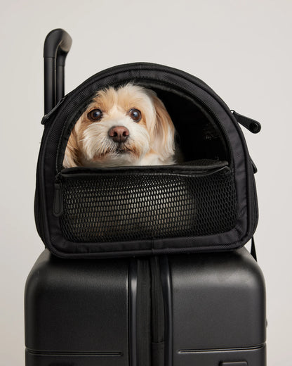 Pet Travel Carrier - One Size / Black