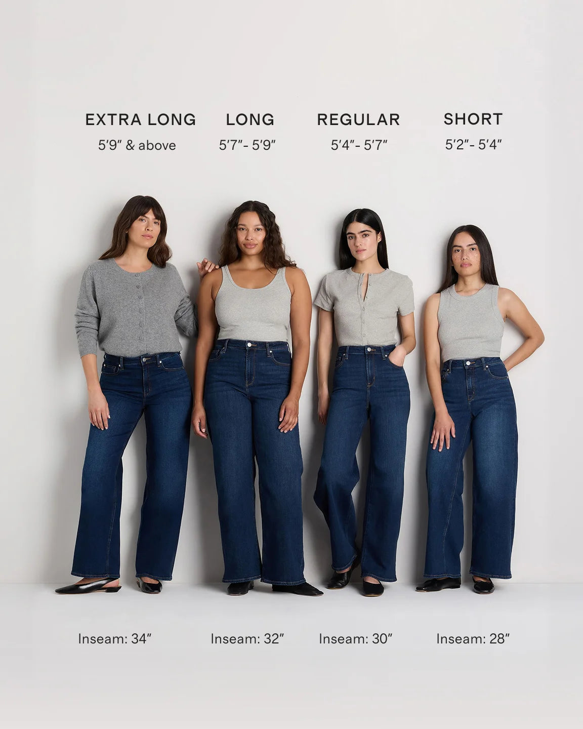 Bella Stretch Wide Leg Jeans - 24 / Frosted Blue