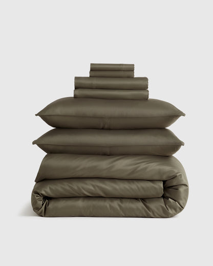 Bamboo Deluxe Bedding Bundle - Twin / Ocean
