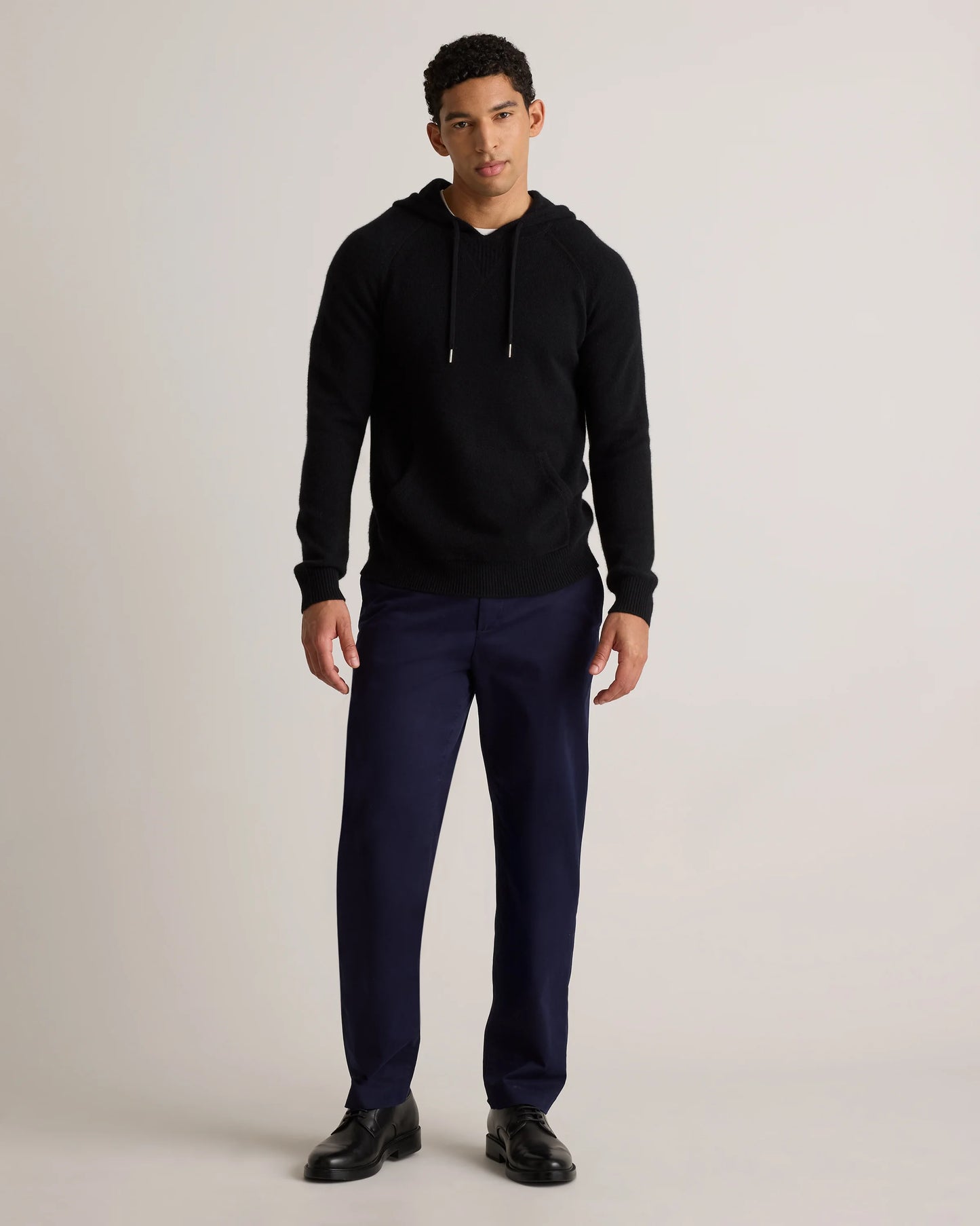Mongolian Cashmere Pullover Hoodie - XS / Sea Spray Green