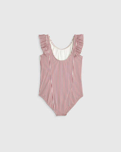 Ruffle One Piece Swimsuit - 6 / Soft Ditsy Floral