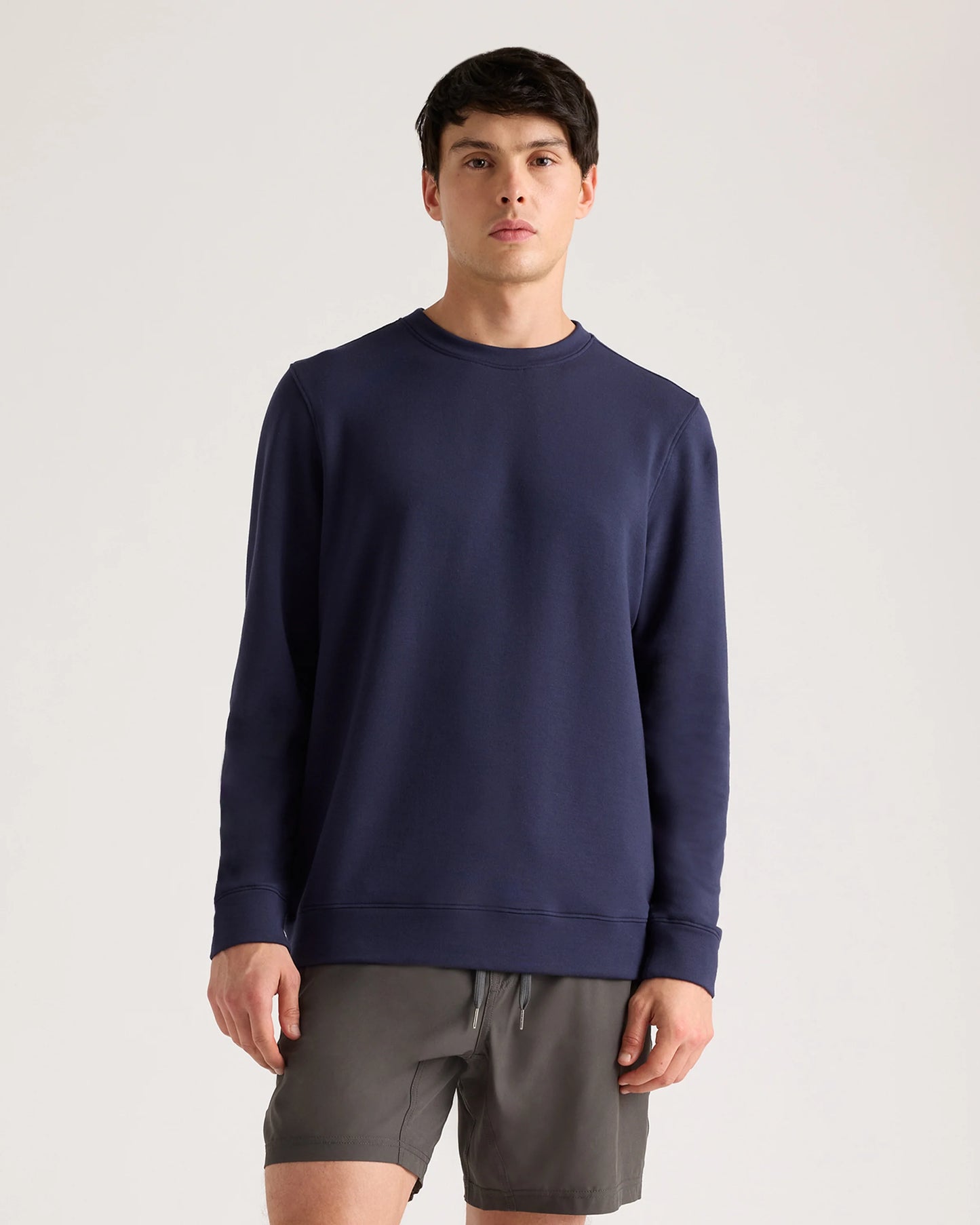 Supersoft Fleece Crew - XS / Heather Oatmeal