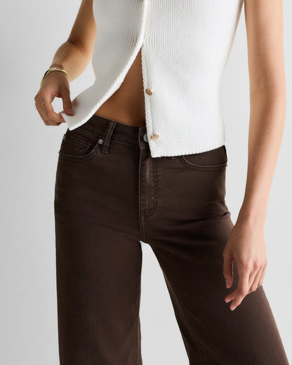 Bella Stretch Wide Leg Jeans - 24 / Frosted Blue