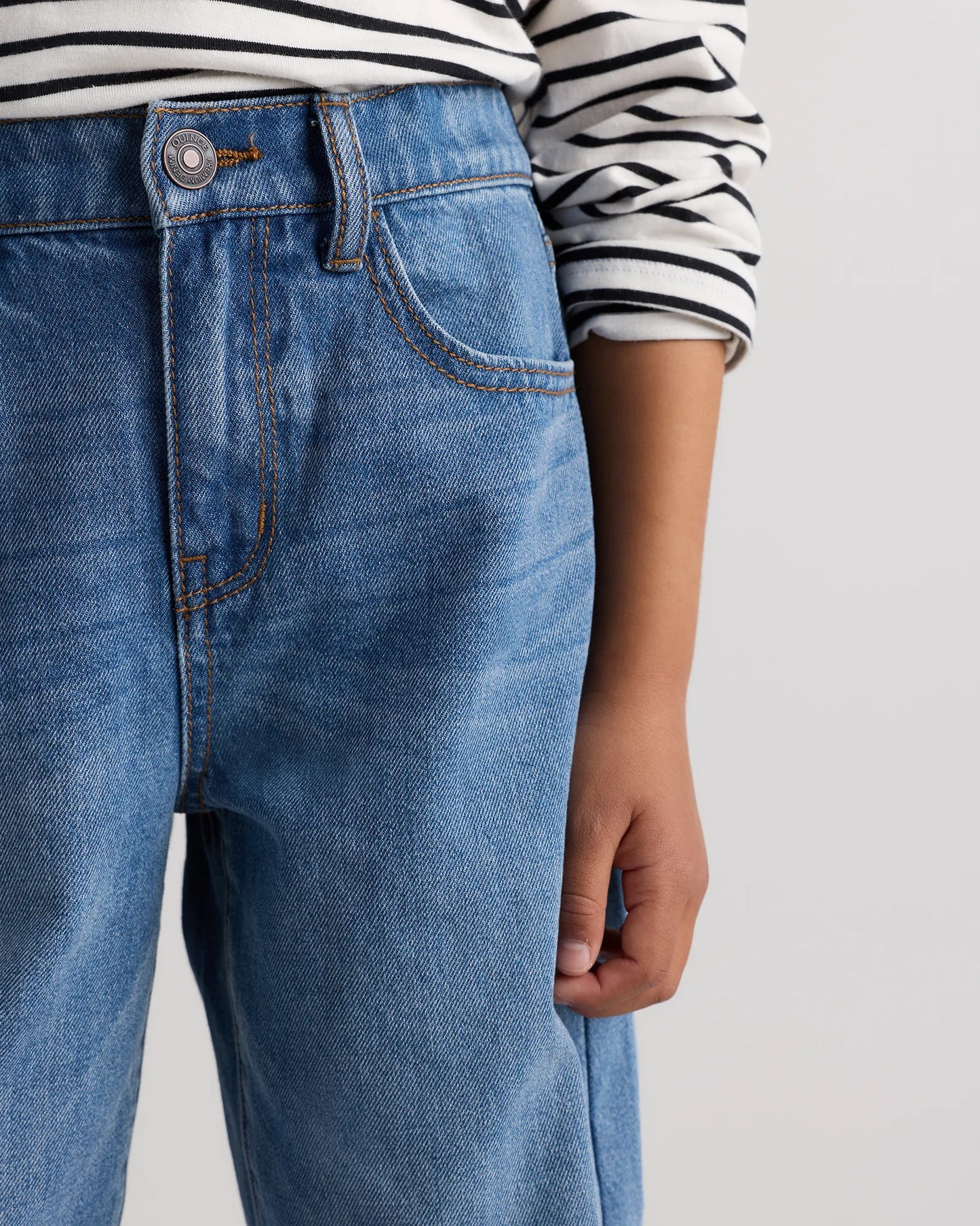 Boys Baggy Jeans - 6 / Medium Wash