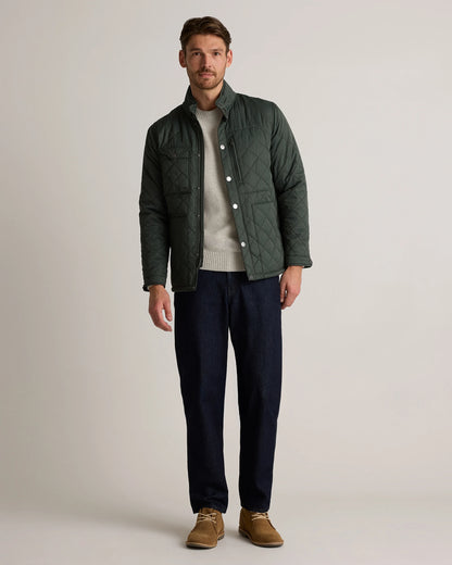 Featherless Quilted Utility Jacket - S / Verdant Pine