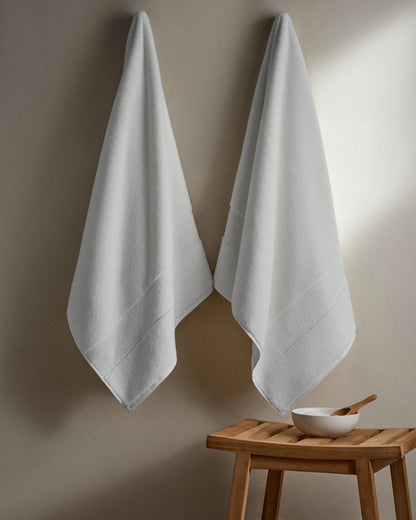 Classic Organic Turkish Cotton Bath Bundle (4 pieces) - One Size / White