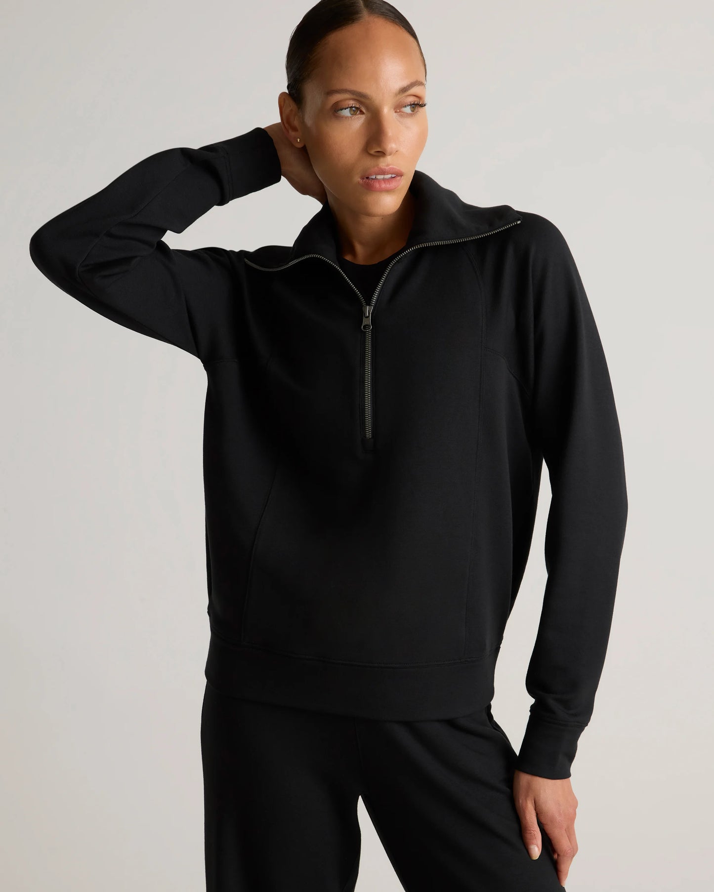 SuperSoft Fleece Half Zip - XS / Dried Fig