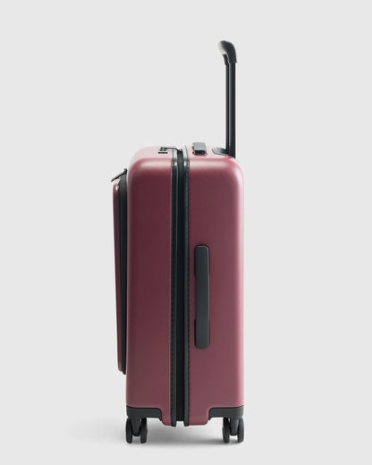Front Pocket Carry-On Suitcase - One Size / Lavender