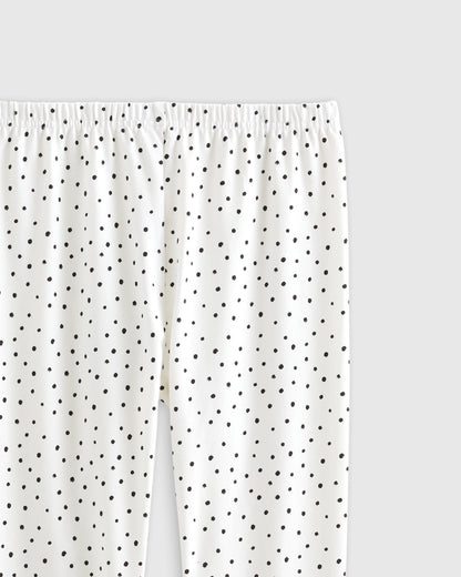 Organic Cotton Leggings - 6 / Red