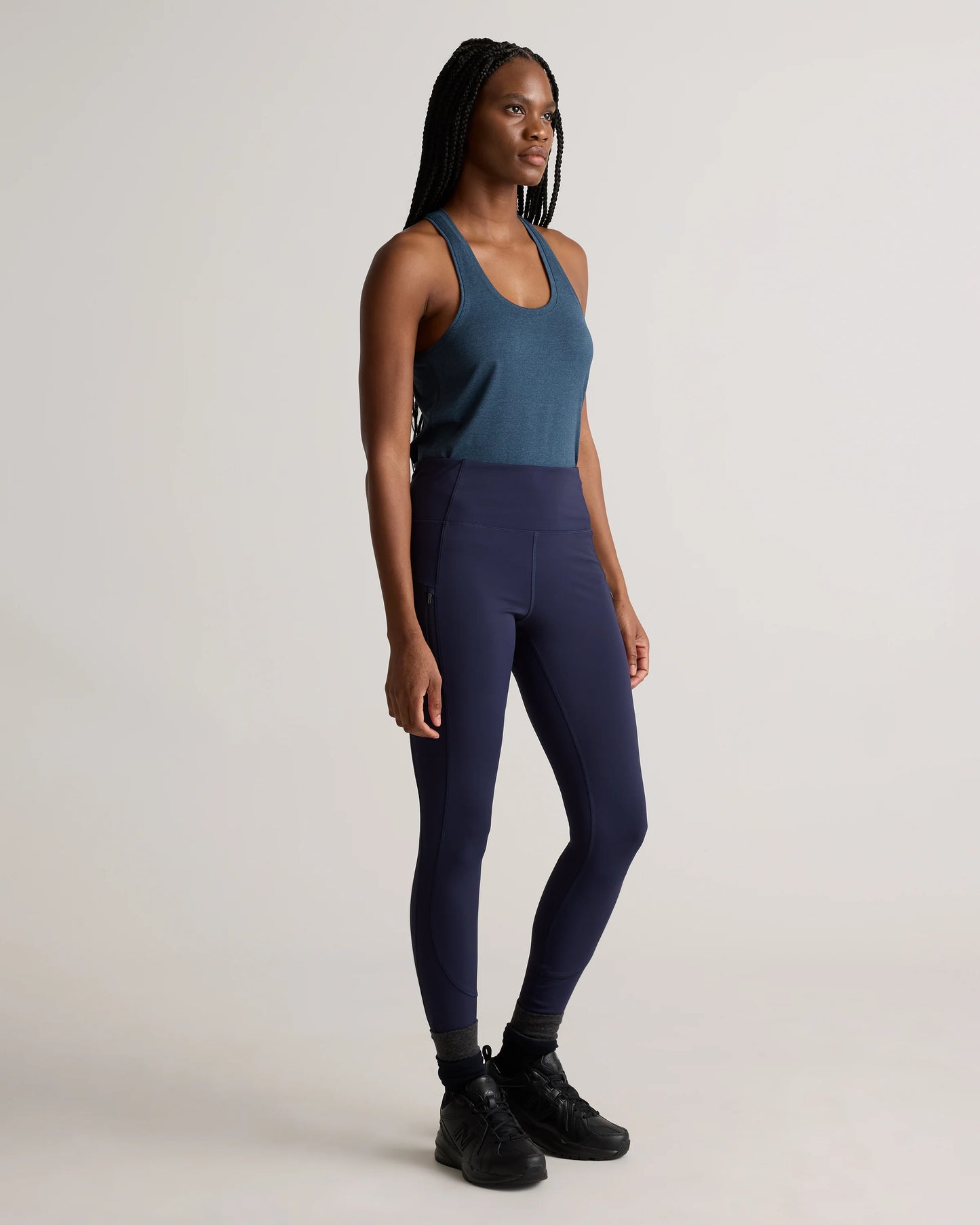 Whistler High-Rise Pocket Thermal Legging - XS / Black