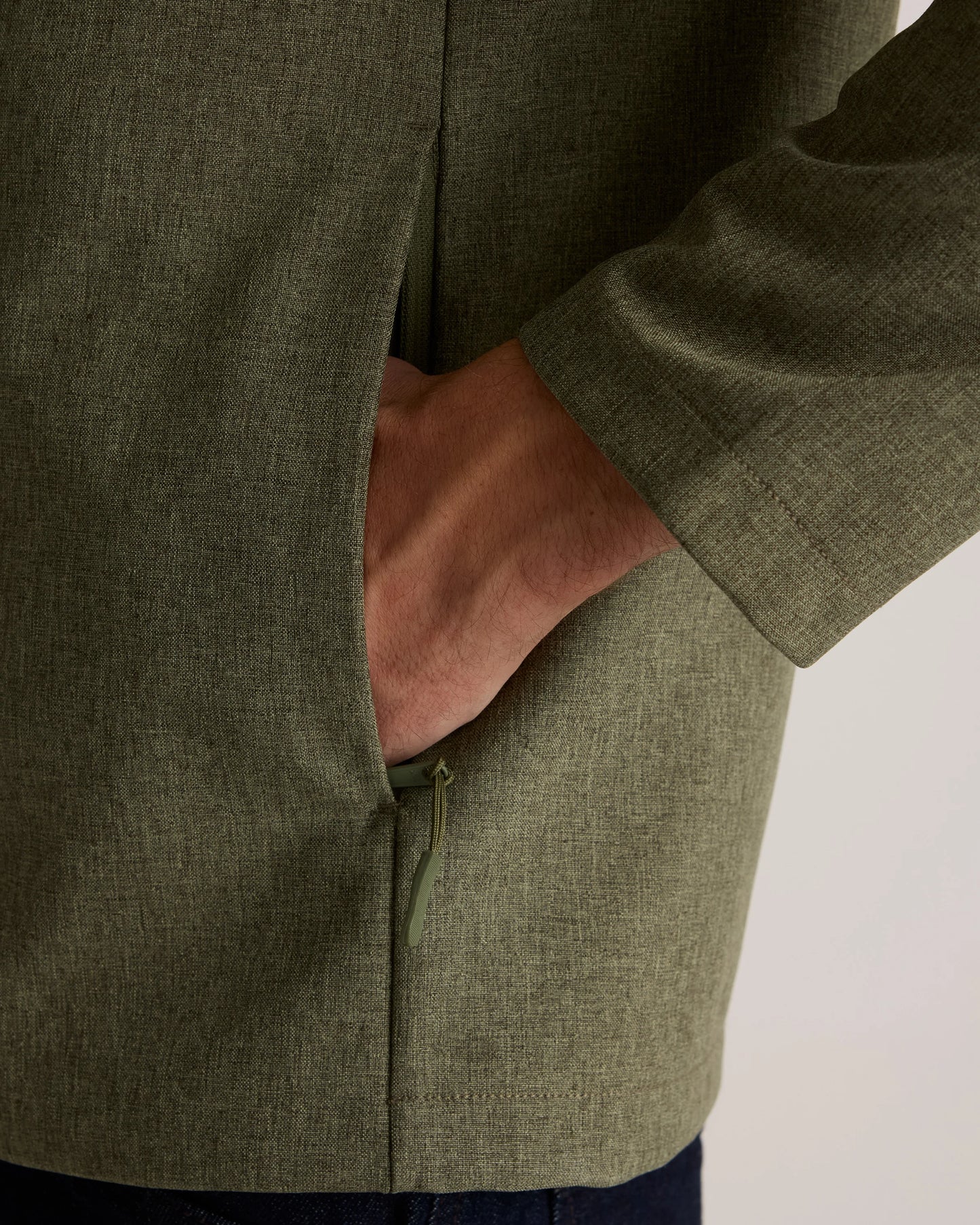 Softshell Fleece-Lined Full-Zip Jacket - S / Heather Shady Charcoal
