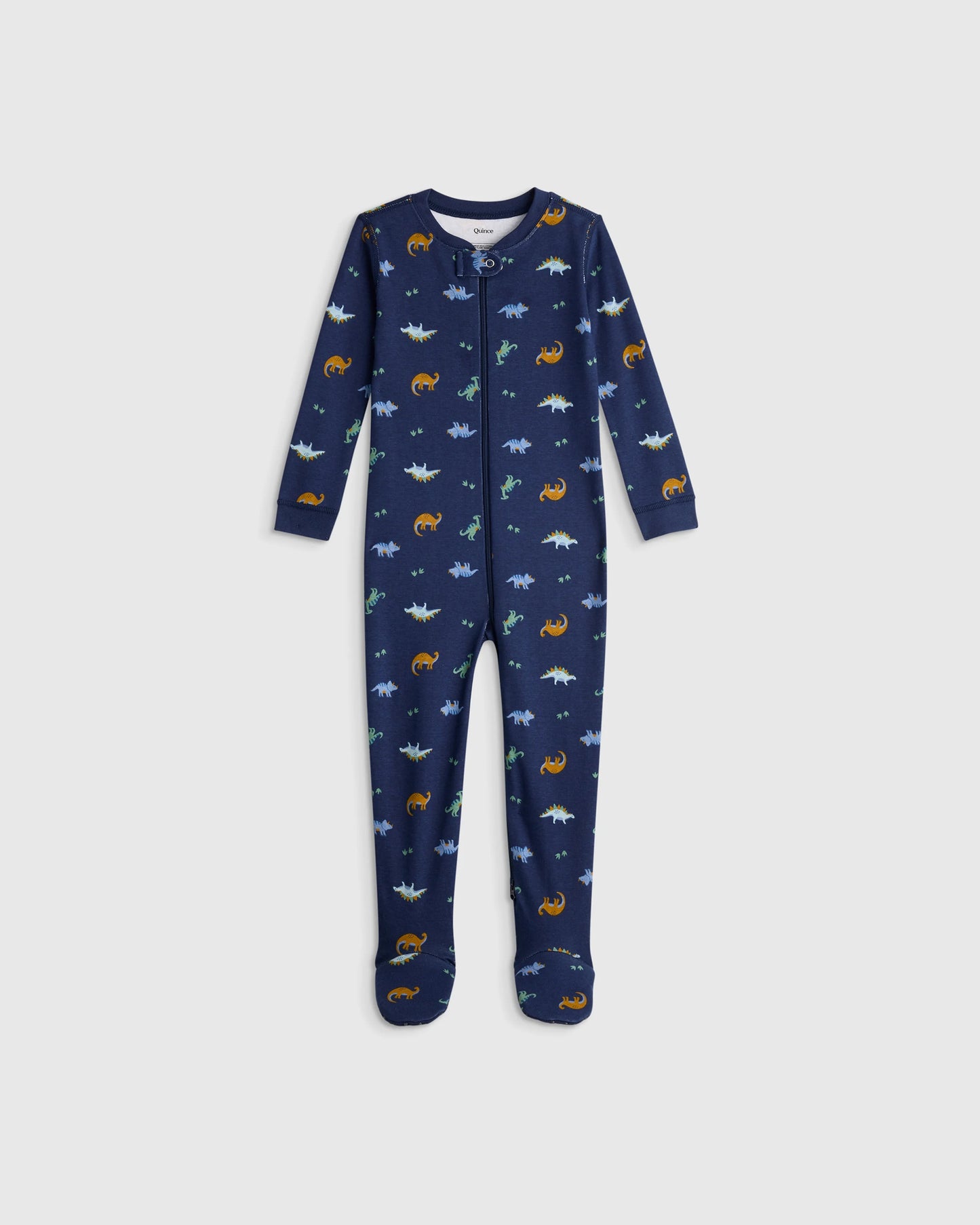 100% Organic Cotton Footie Pajama - 0-3M / Vehicles