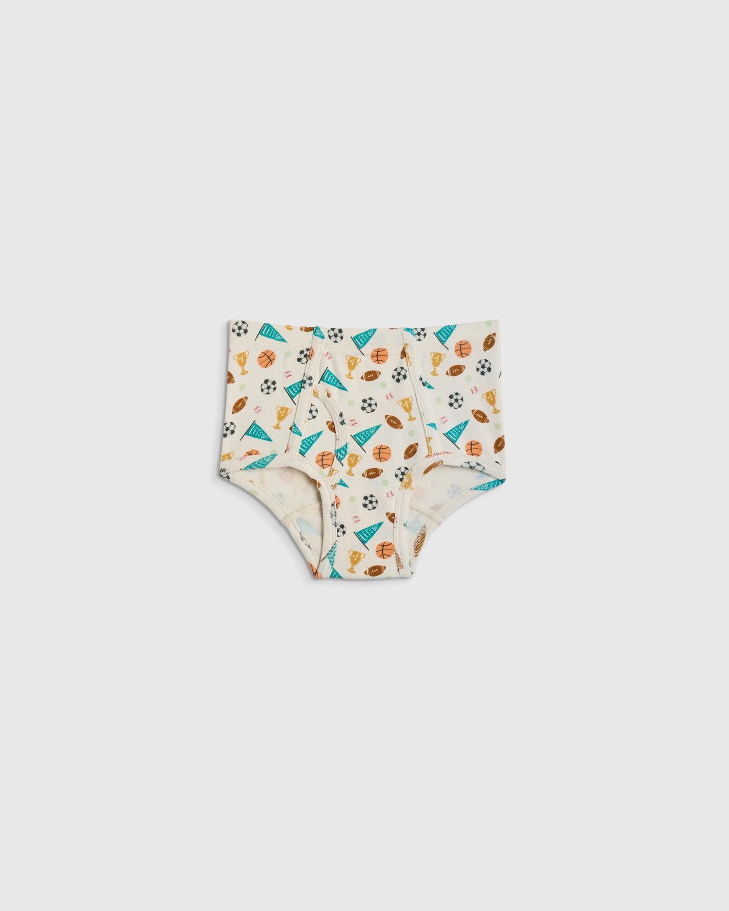 Boys 100% Organic Cotton Classic Briefs 7-pack - 2T / Boy Mix Prints