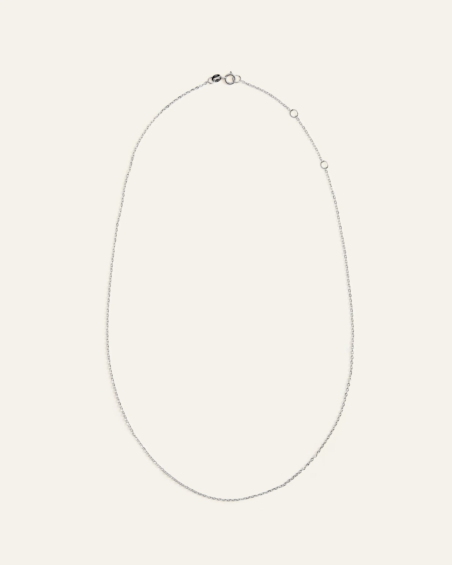 10K Gold Delicate Cable Chain Necklace - 14-16" / Yellow Gold
