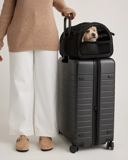 Pet Travel Carrier - One Size / Black