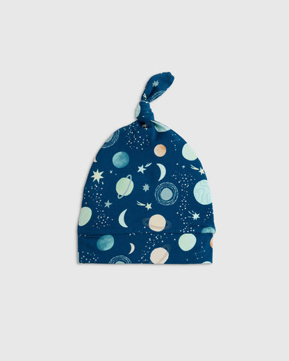 Bamboo Swaddle & Hat Layette Set - One Size / Celestial Dreams