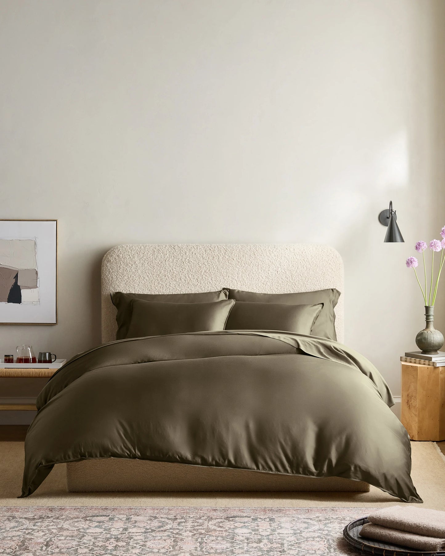 Bamboo Duvet Cover Set - Twin / Sand
