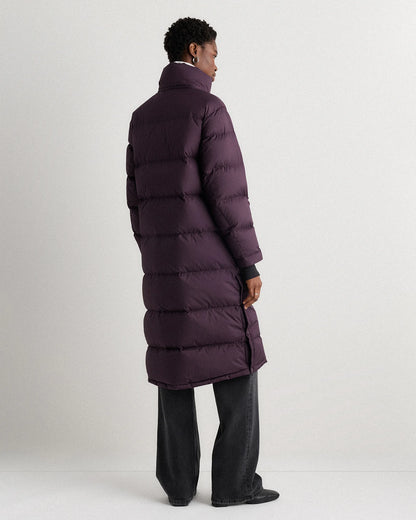 Responsible Down Long Puffer Jacket - XS / Black