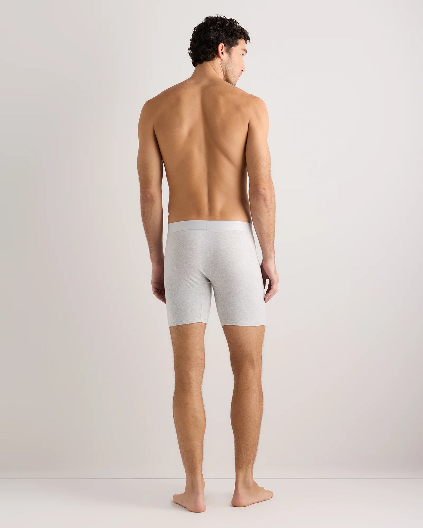 Organic Cotton 6'' Boxer Brief (3-pack) - XS / Light Grey