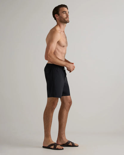 Italian Swim Trunks - 7" - XS / Navy Diamond Geo