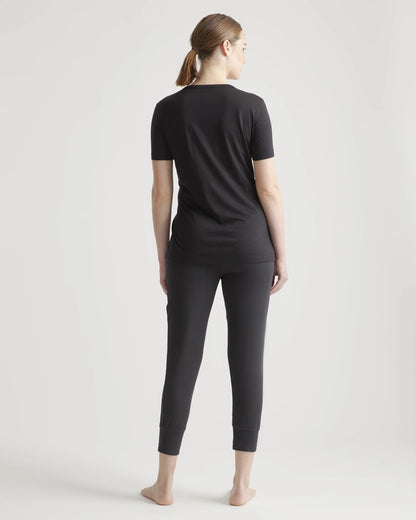 100% Merino Wool All-Season Base Layer Tee - XS / Sea Spray Green
