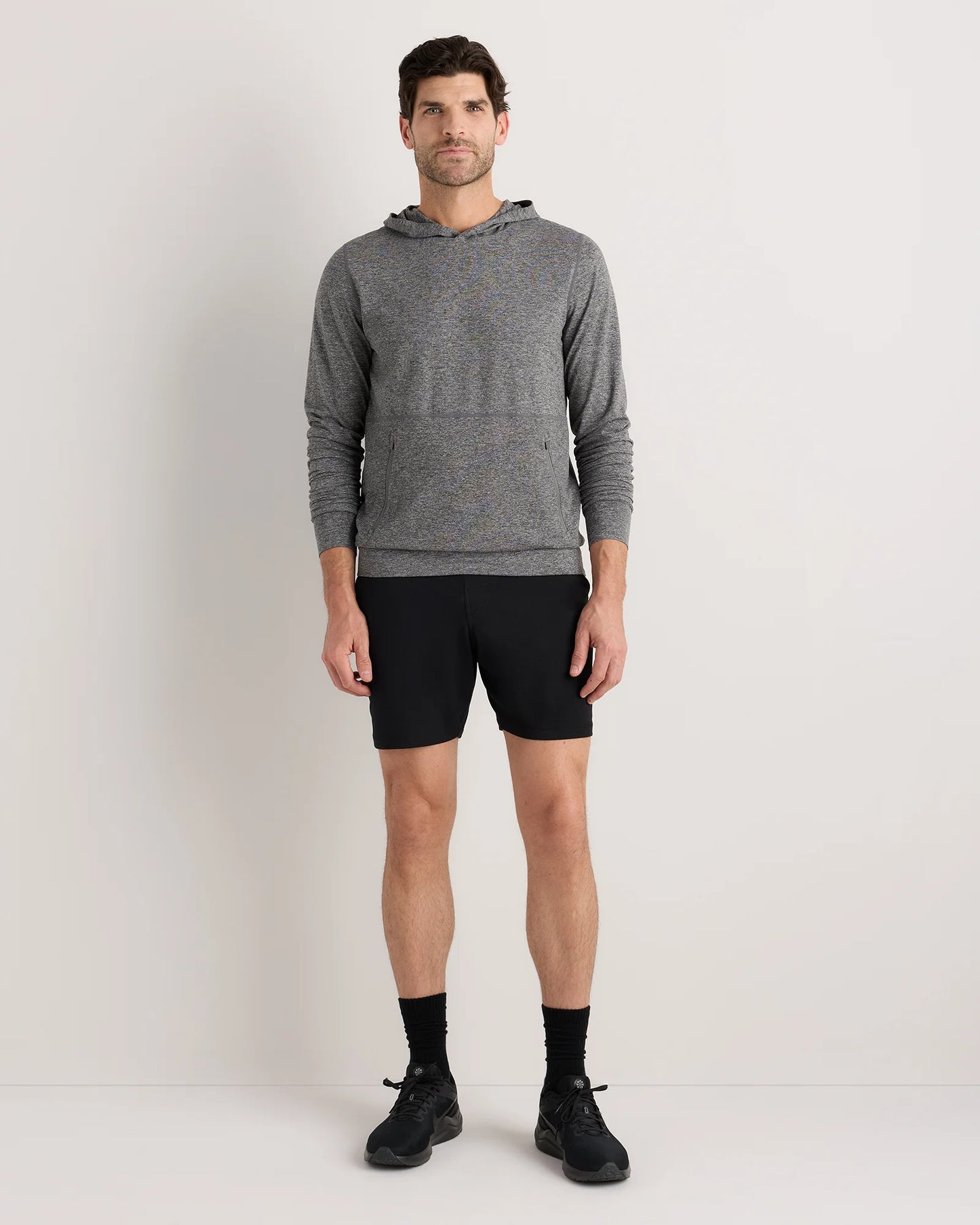 Flowknit Performance Hoodie - XS / Heather Coffee Bean Brown