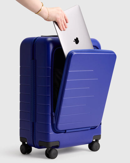 Front Pocket Carry-On Suitcase - One Size / Lavender