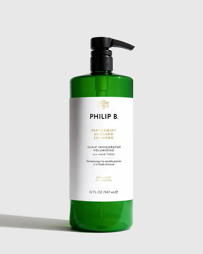 Peppermint Avocado Shampoo 32 oz by Philip B. Botanicals - One Size / No Color
