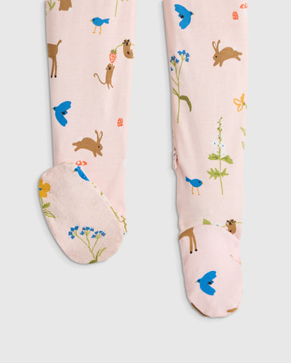 100% Organic Cotton Footie Pajama - 2T / Vehicles