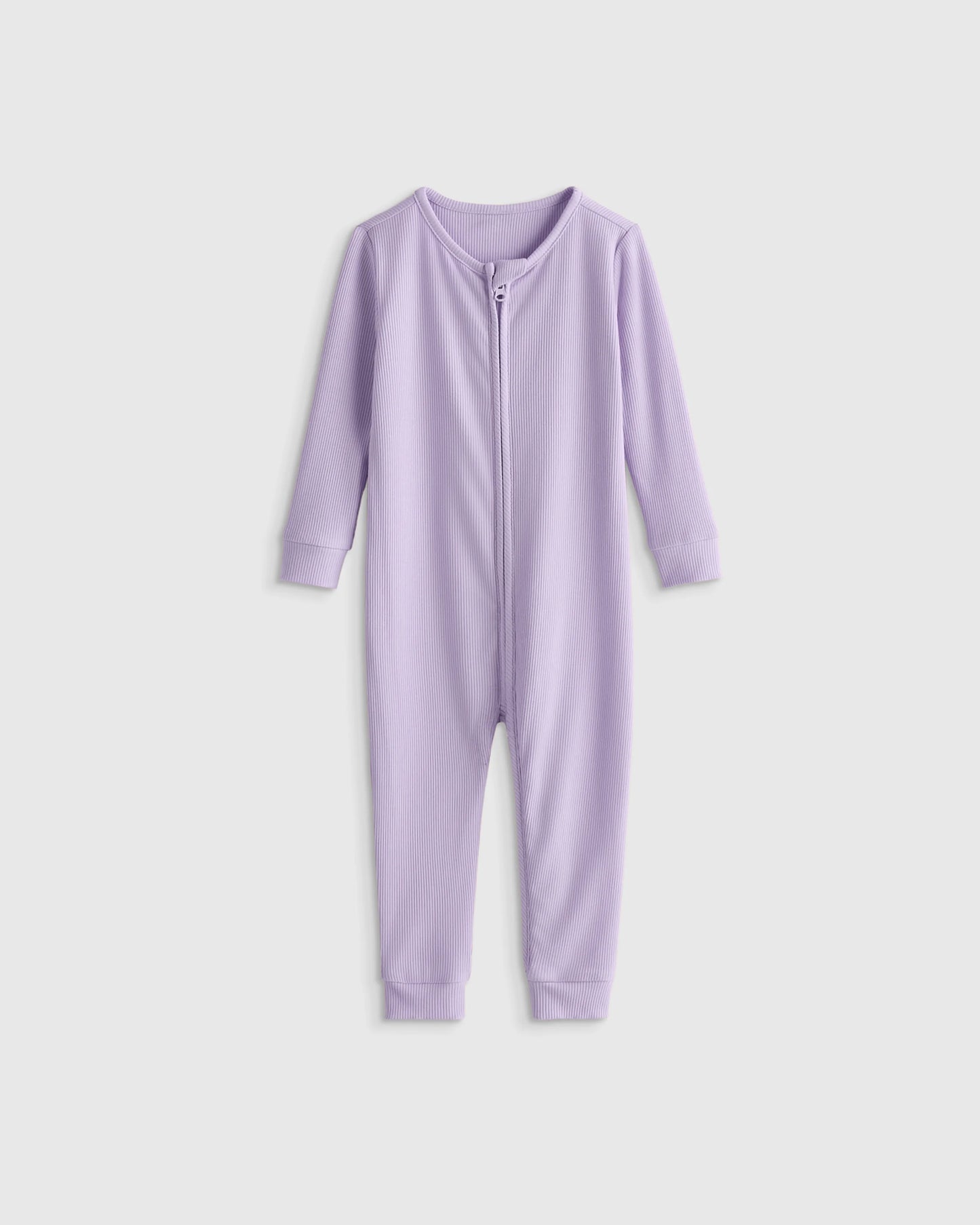 Softest Rib One Piece - 0-3M / Violet Mist