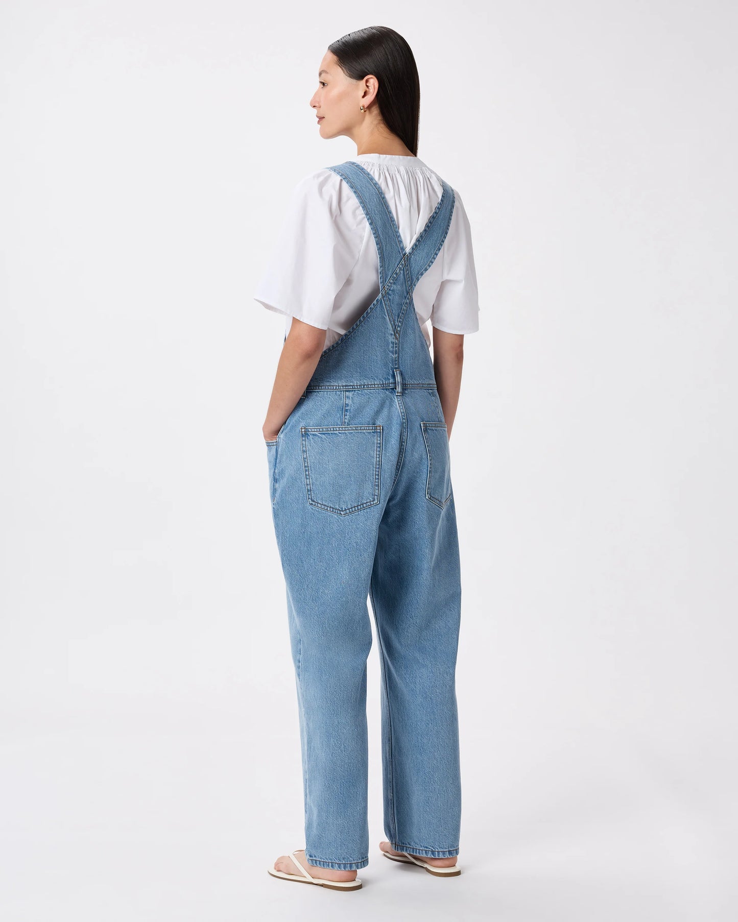 100% Organic Denim Overalls - XS / Mascara Black