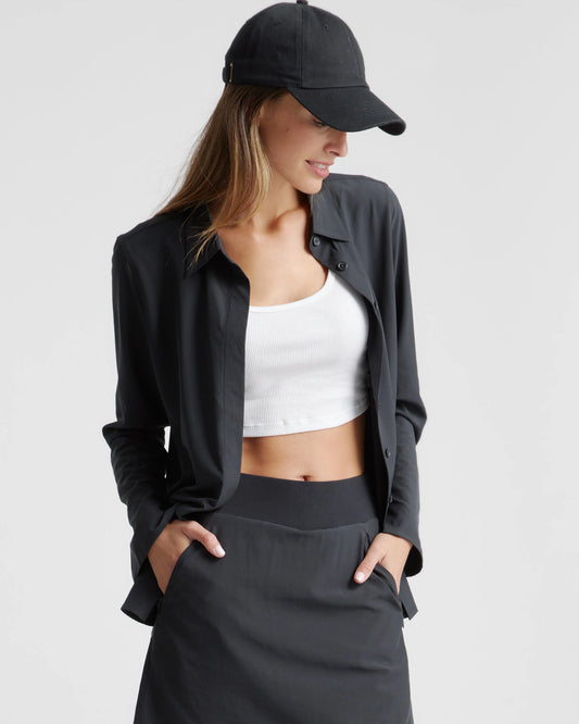 Performance Tech Blouse - XS / Black