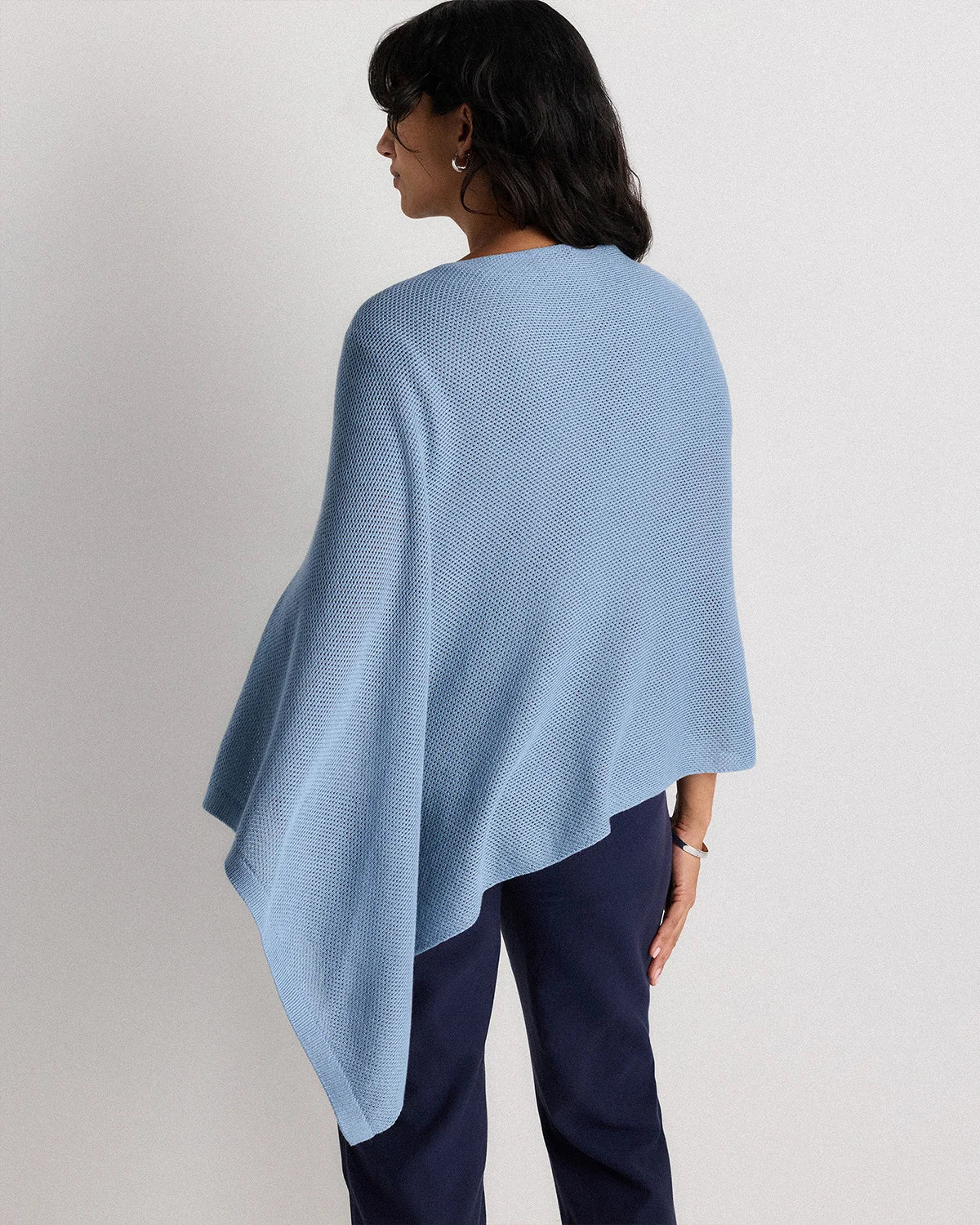 Lightweight Cotton Cashmere Nursing Shawl - One Size / Pale Custard Yellow