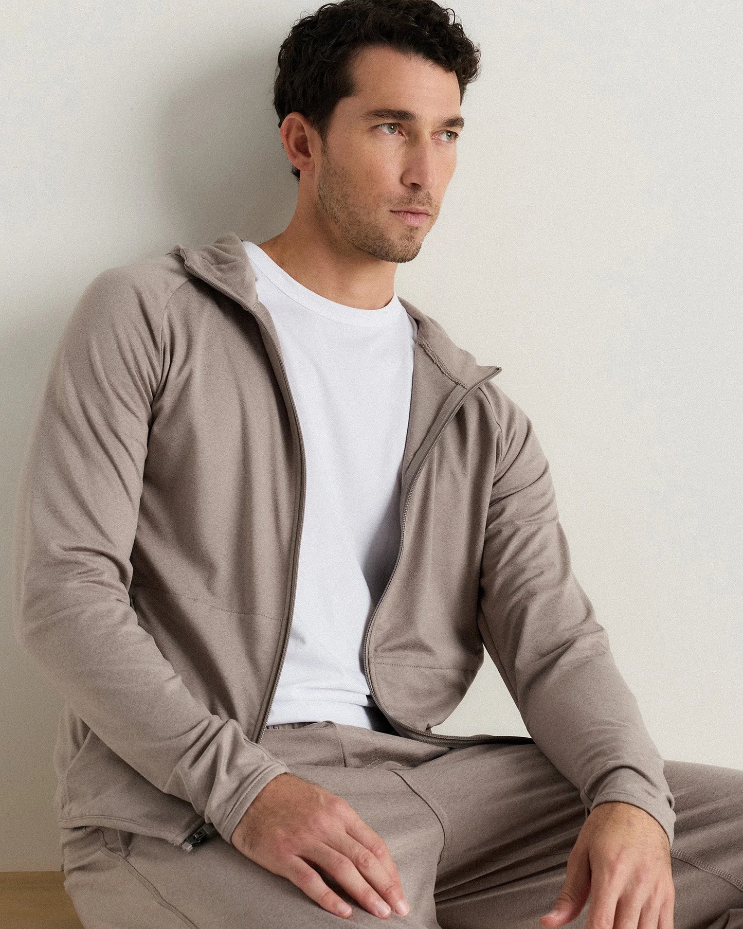 Flowknit Performance Zip Hoodie - S / Heather Grey