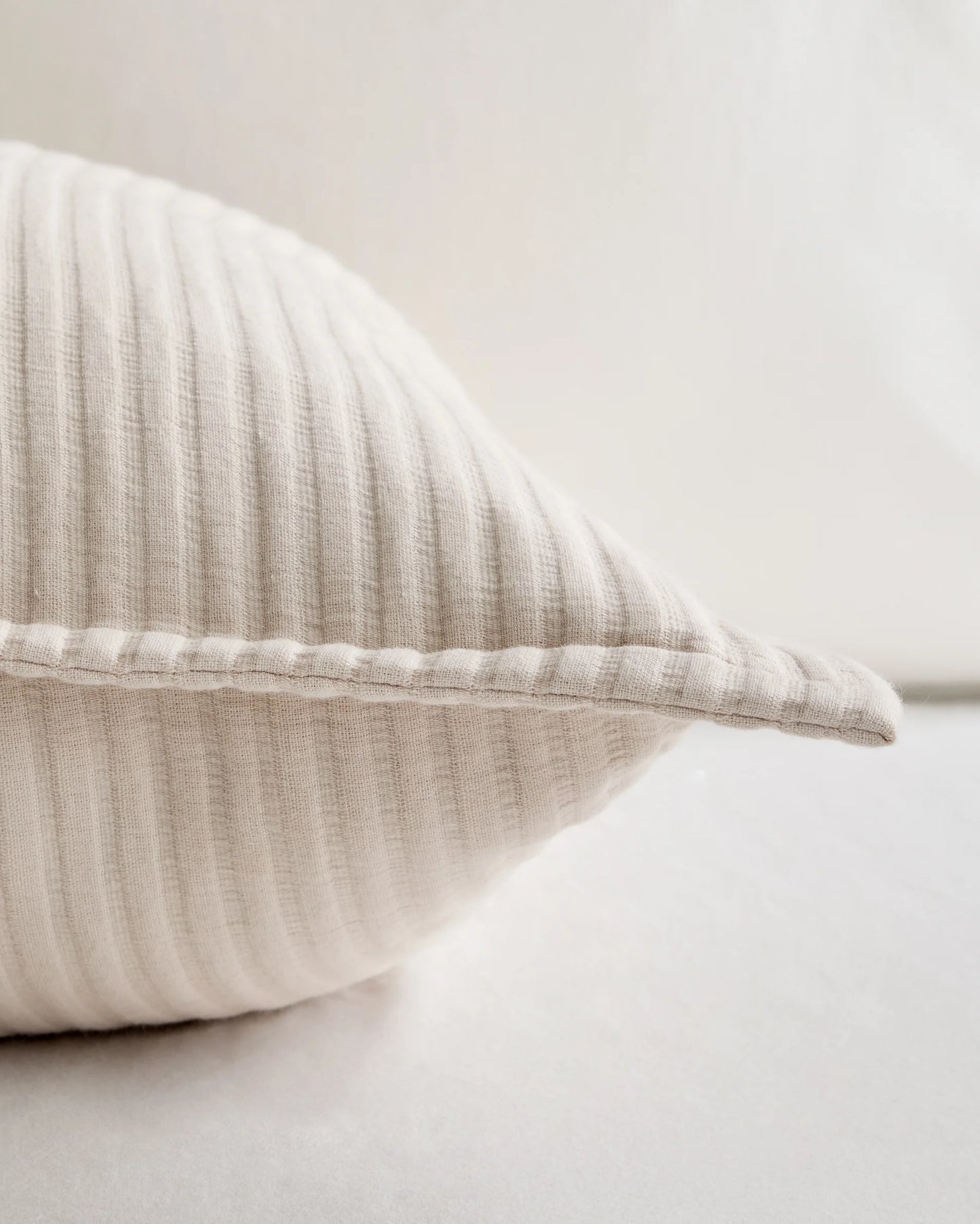 Organic Cotton Matelasse Euro Sham - Euro / Dried Sage