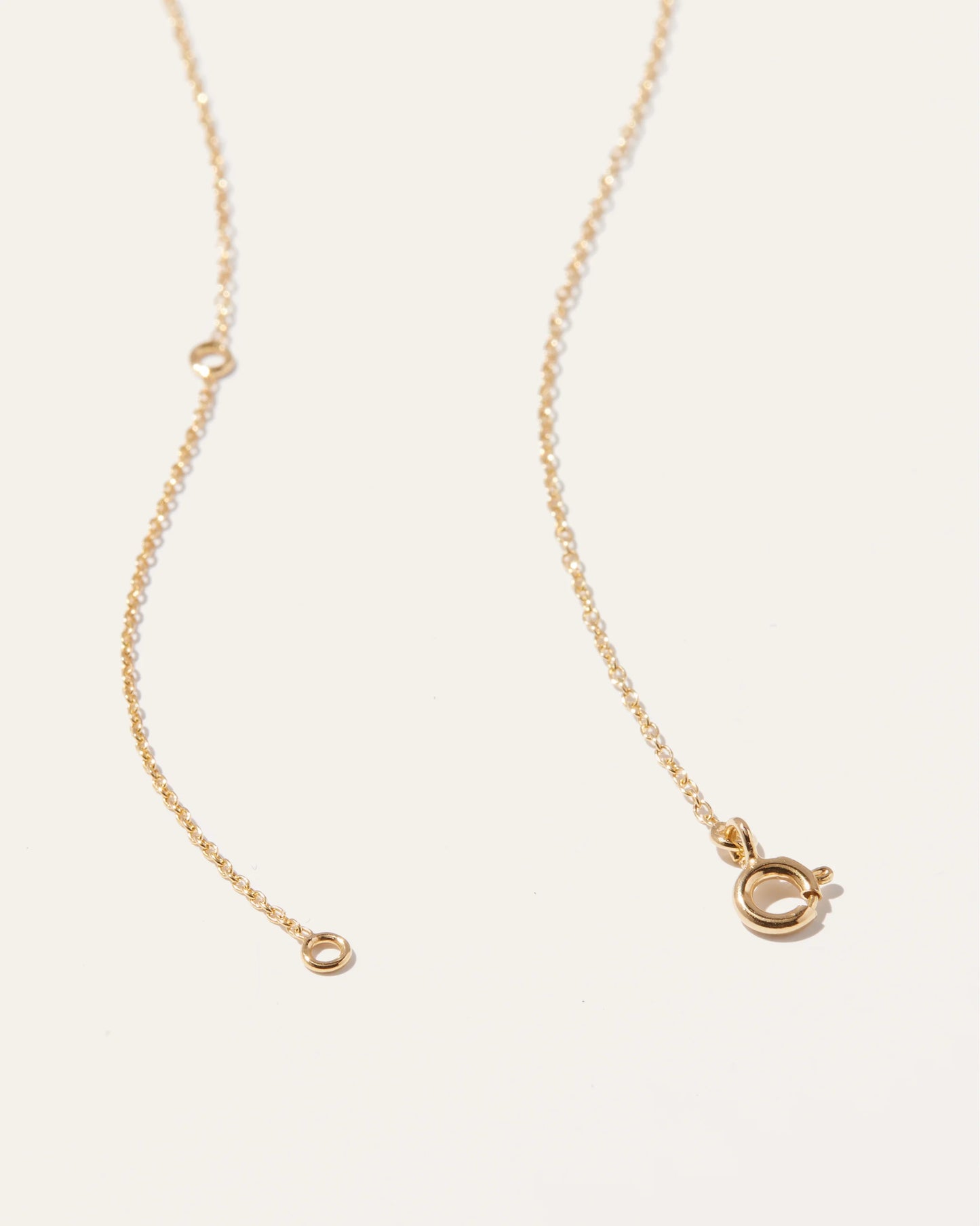 14K Gold Diamond Scatter Necklace - One Size / Yellow Gold