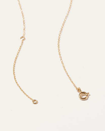14K Gold Diamond Scatter Necklace - One Size / Yellow Gold