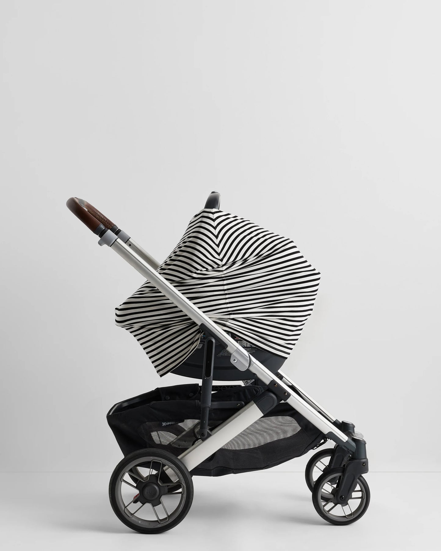 Bamboo 5-in-1 Multi-Use Cover - One Size / Black/White Stripe