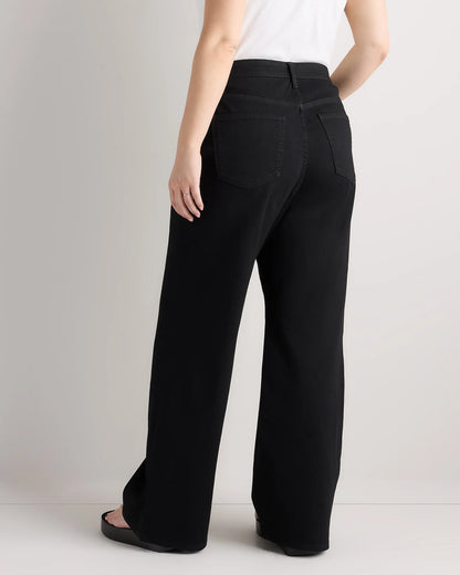 Bella Stretch Wide Leg Jeans - 33 / Midnight Blue