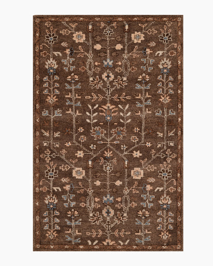 Willow Wool Rug - 5' x 8' / Brown