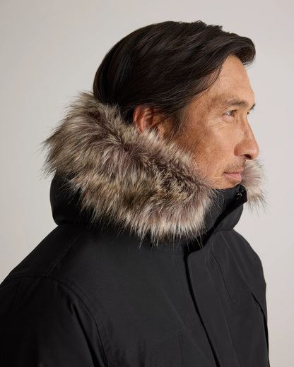 Responsible Down Hooded Parka - S / Storm Blue