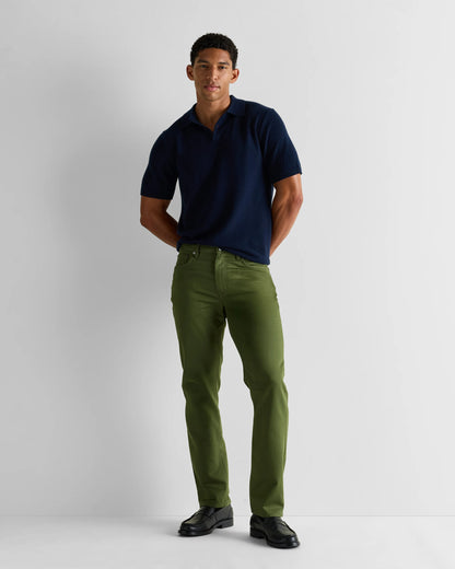Comfort Stretch Traveler 5-Pocket Pants - Straight - 28X30 / Military Olive