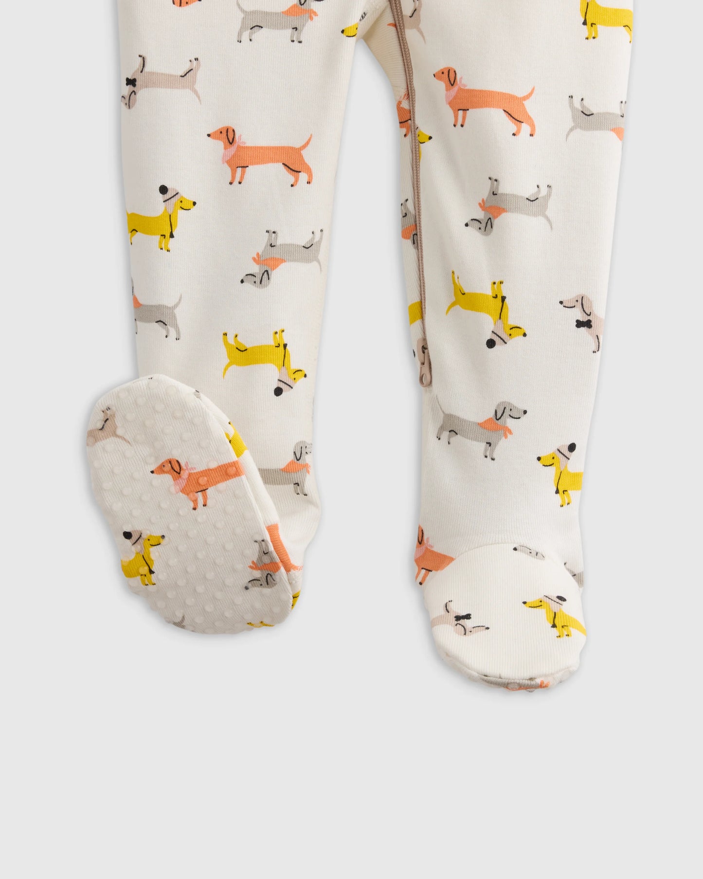 100% Organic Cotton Footie Pajama - 0-3M / Vehicles