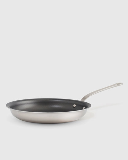 5-Ply Stainless Steel 12" Nonstick Frying Pan - One Size / No Color