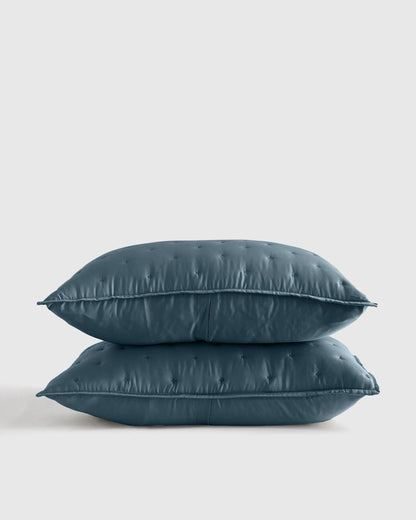 Bamboo Dream Quilted Sham Set - Standard / Sage