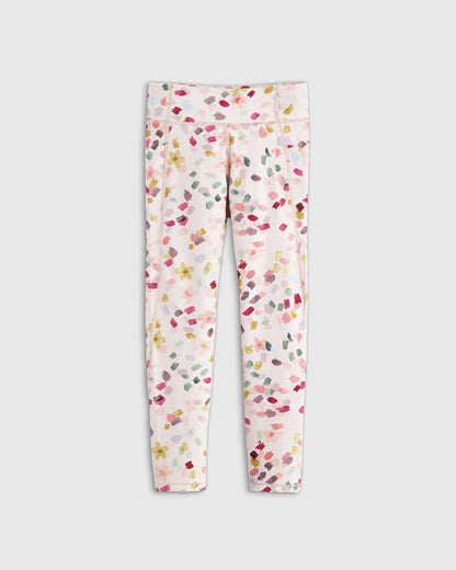 Girls Ultra-Form Active Pocket Leggings 2-Pack - 10 / Multi Rainbow/Black