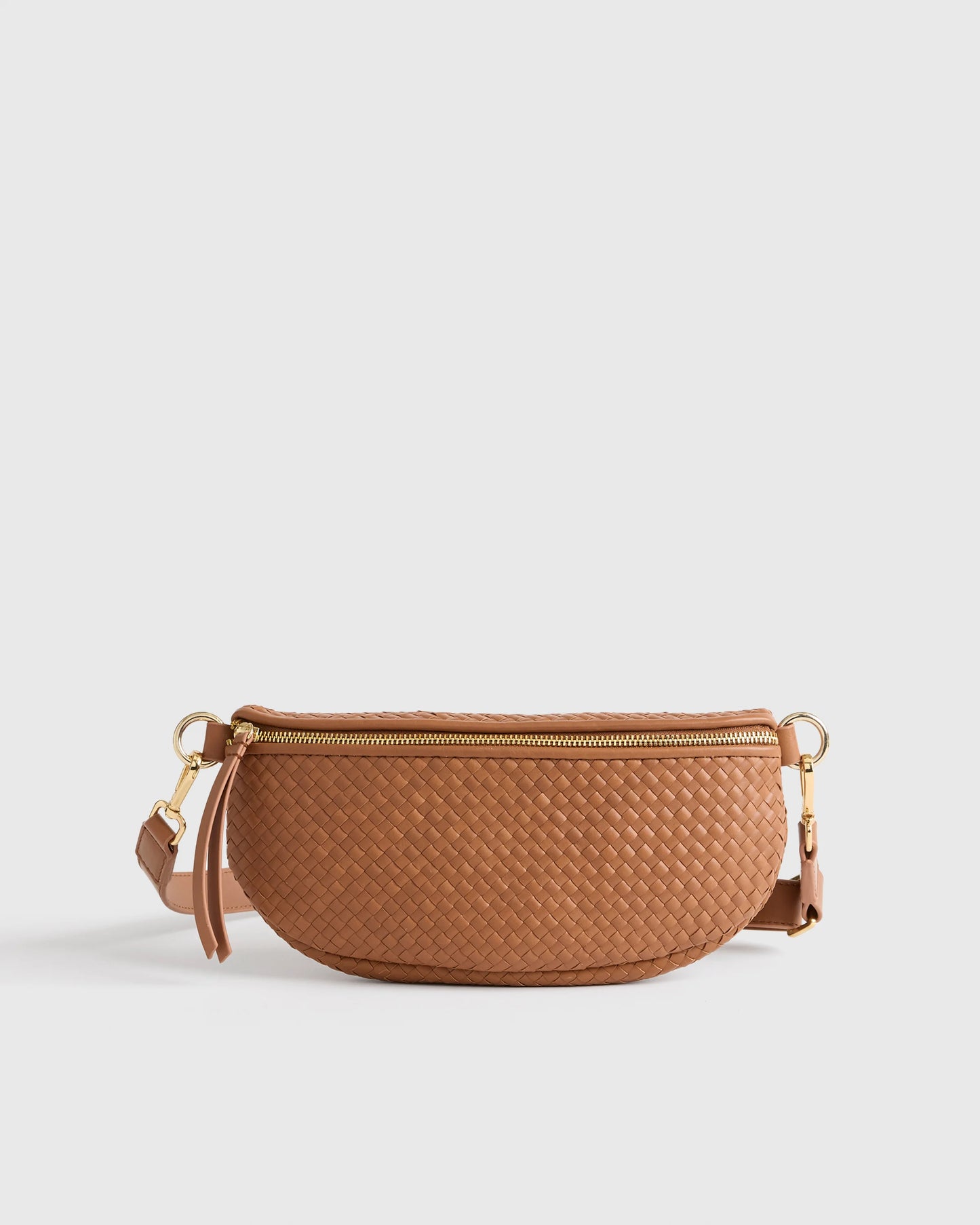 Sloane Handwoven Sling Bag - One Size / Taupe