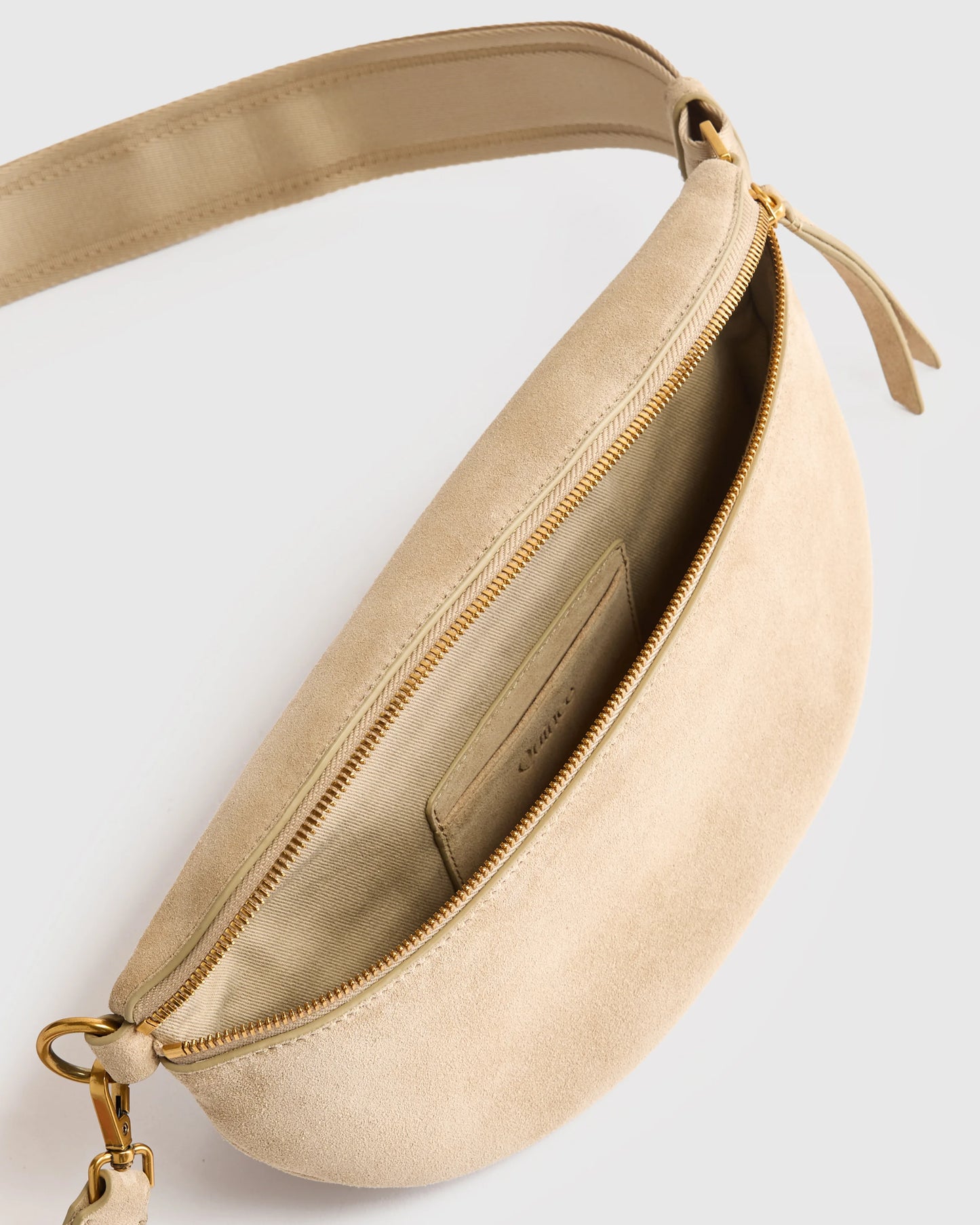Quinn Suede Sling Bag - One Size / Whiskey