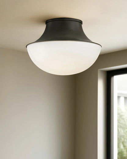 Drop Steel Flush Mount - One Size / Brass