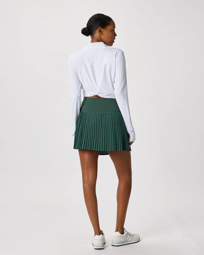 Court Sport Pleated Tennis Skirt - XS / Azul Blue